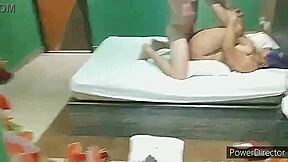 Neighbor's juicy pussy lubricates my big cock in hardcore amateur scene