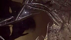 Curvy Lover Pisses Outdoors In Public Fetish