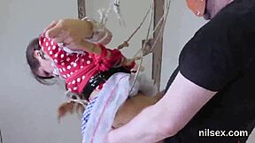 Sexy nympho was taken in butthole madhouse for uninhibited treatment!