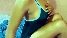 18Yo Bent Over For Doggystyle Cumshot From Bf