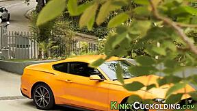 Cuckolding Milf Gets Fucked And Toyed With Anal