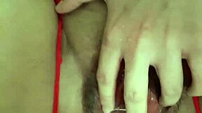 Asian taiwanese slut masturbates big tits pussy