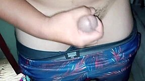 Handsome Boy Masturbates To Fantasy Girl Creampie Scene