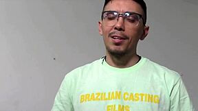 introducing this novice actor who got to fuck that beautiful brazilian brunette hard