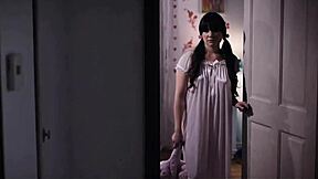 I watched my hot teen step-daughter fuck step-mom's boyfriend