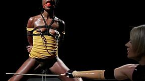 Huge booty milf anal bangs ebony slave in bondage domination