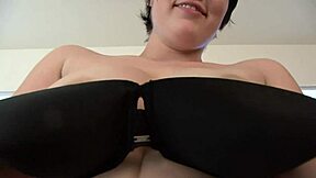 Chubby Amateur Rips Clothes To Show Wet Pussy And Big Tits