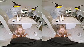 vrconk blonde slut cheating on husband with local milkman vr porn