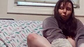 Unboxing Anal Toys in Wet Look Clothes?