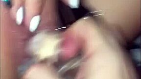 Check out this hot asian babe fucking her wet pussy with a rubber dildo