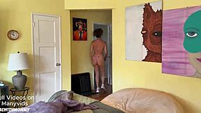 Stepmom tricks with fake MTV Cribs setup for hot anal sex