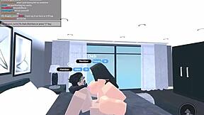 Teen bent over, fucked hard in condo