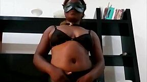 Sexy colombian lady in mini skirt