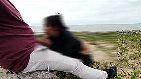 anal day on the beach with those voyeur perverts watching