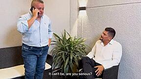 Kiley Eliish fucks her husband's best friend roughly in homemade sex.