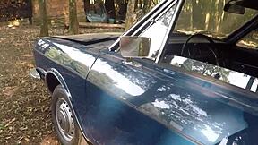 Sensual na sua caranga gets creampied in voyeur milf scene