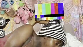 Casual Couch Fuck With Ebony Petite Girl And Monster Cock In Florida Home