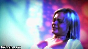 The teen 18+ with big tits gets caught in voyeur oral session and gets humped hard by the intruder.