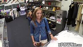 big booty babe sells slit to pawnbroker