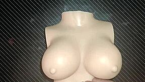 Dolly asks for anal sex and squeezes her small tits