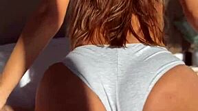 enjoy morning bliss with latina hotties in reverse cowgirl