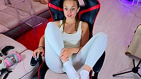 Hey cuckold, watch me finger my wet shaved pussy in this joi humiliation session?