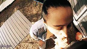 Cheating Tourist Sucks Big Cock