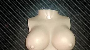 Dolly asks for anal sex and squeezes her small tits