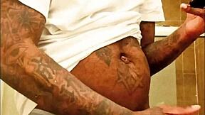 youngstarbrazy warms up with a big black cock