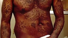 youngstarbrazy warms up with a big black cock