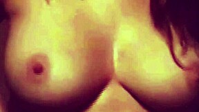 My Asian Wife Grinds Her Natural Tits And Ass On My Cock At 35