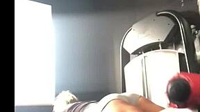 Working Out My Booty For Today's Fitness Routine