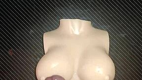 Dolly asks for anal sex and squeezes her small tits