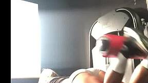 Working Out My Booty For Today's Fitness Routine