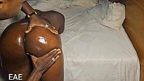 Chocolate Ass Fucked Hard In Doggy