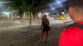 wife followed and pleasures stranger at end