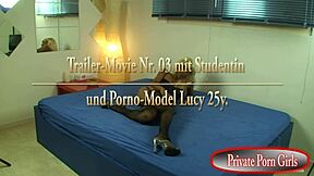 lucy orders three horny young guys for a hardcore cumshot facial, why?