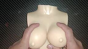 Dolly asks for anal sex and squeezes her small tits