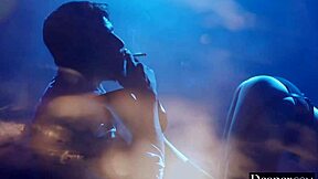 Tiny Hottie Aubrey Rides Hard Cock!