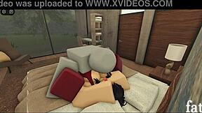 In ROBLOX PORN GAME, the action HEATS up in PART 10