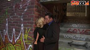 Hot widow gets nailed in the house