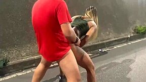 wife followed and pleasures stranger at end