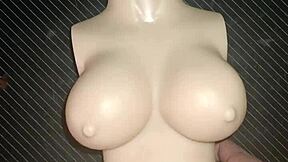 Dolly asks for anal sex and squeezes her small tits