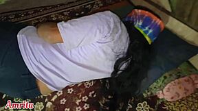 Indian sisters having a casual chat in the garden