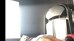 Working Out My Booty For Today's Fitness Routine