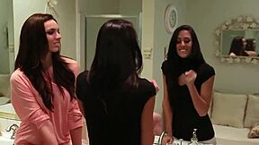 two skinny amateurs lick each other's pussy in lesbian cunilingus to orgasm