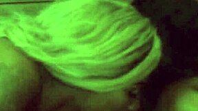 Lyric Sky's bisexual curvy ass gets rough double blowjob