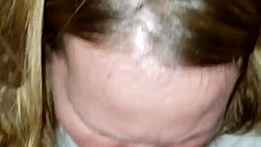 Wife's Fat Pussy and Big Ass Get a Creampie Surprise