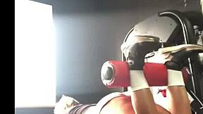 Working Out My Booty For Today's Fitness Routine