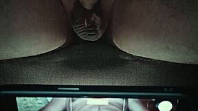 Mature European Woman Gives Handjob To Monster Cock In Bedroom, Cumming Loudly Without Holding Back Emotions